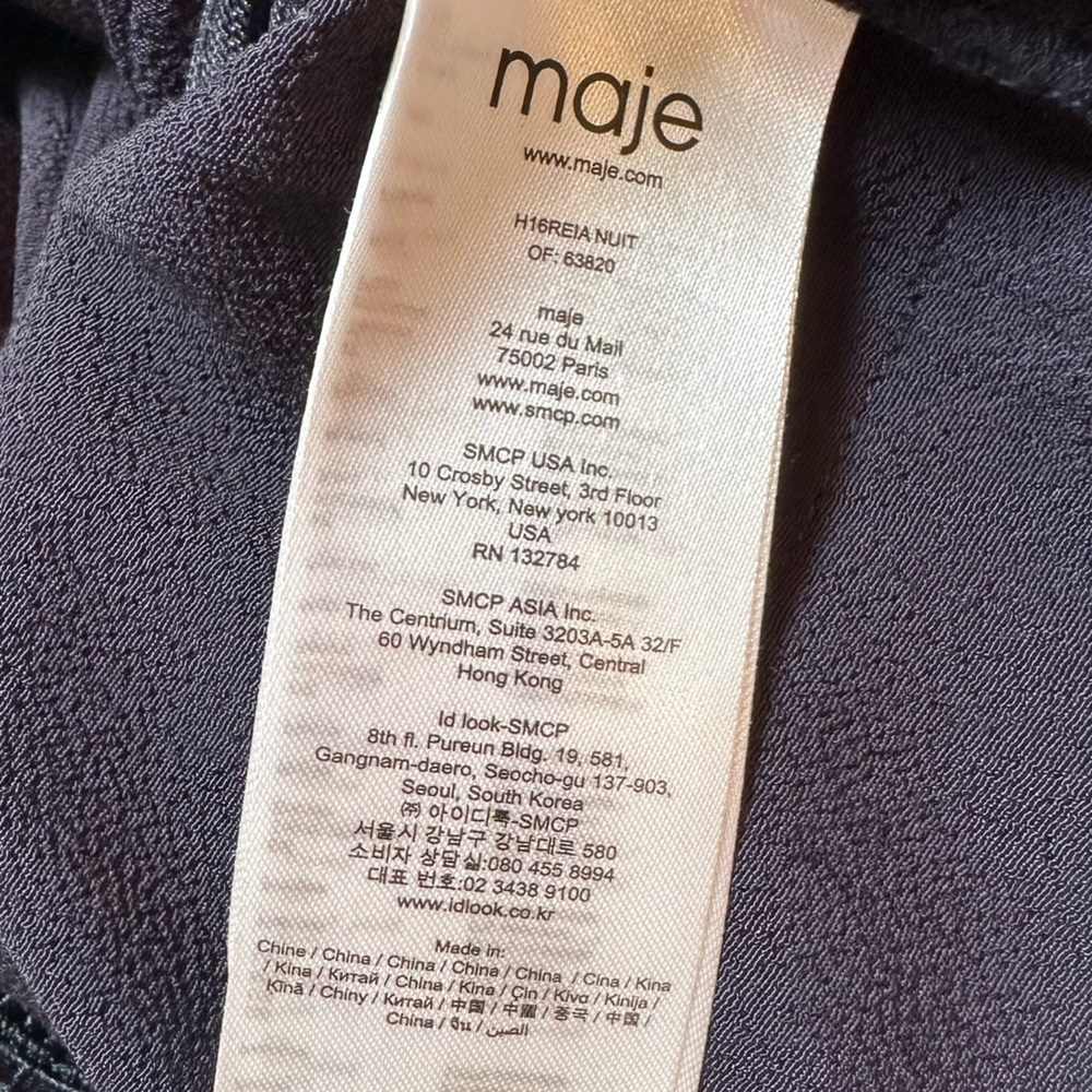 Maje Reina Nuit Dress - Picture 8 of 9